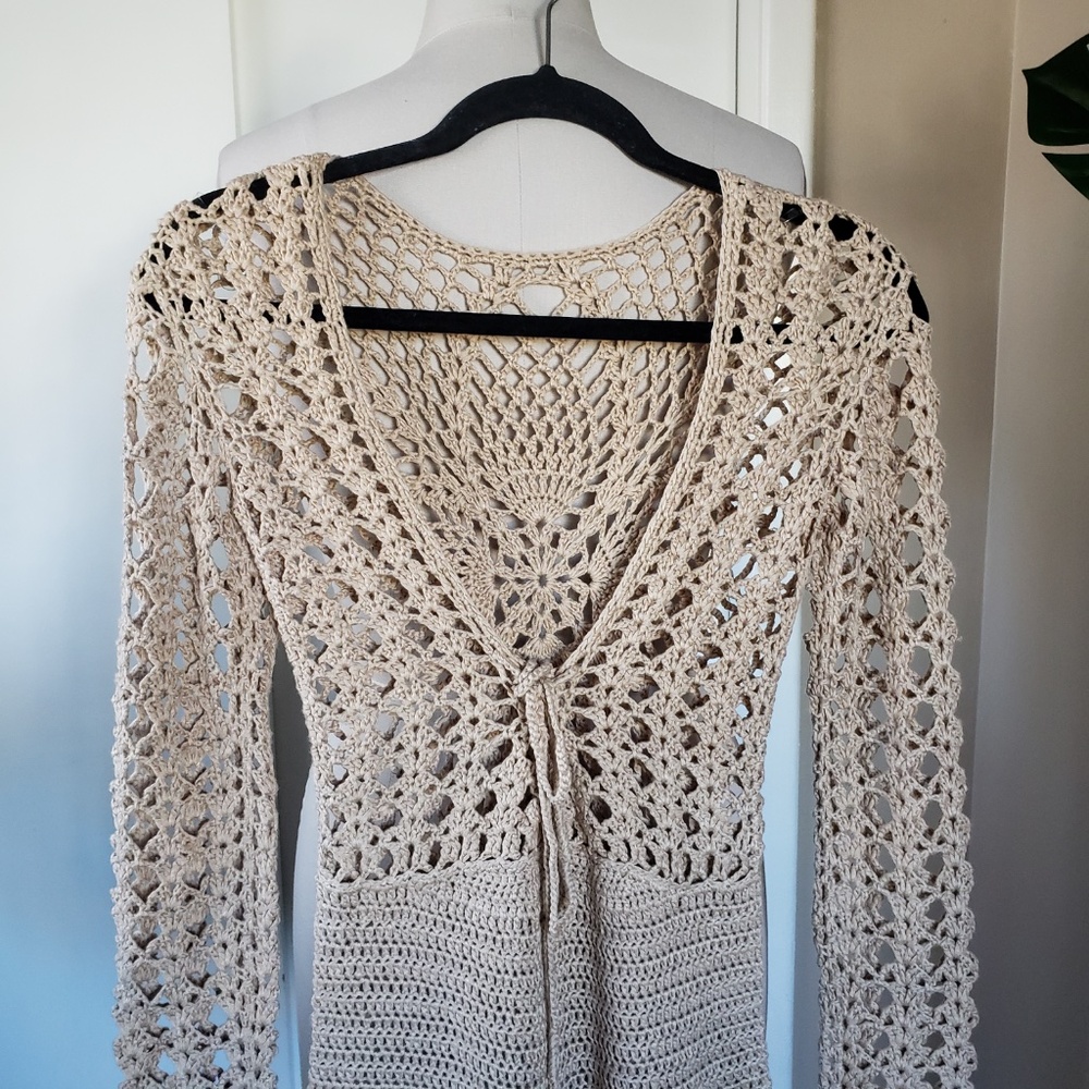 Fashionable Crochet Romper Size S/M NEW